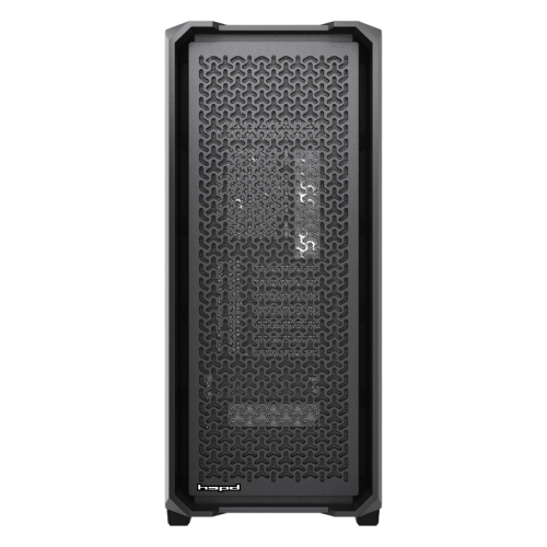 Корпус без блока питания/ Case HSPD F750, Mesh Full Tower, Black, TG, 0.6 SPCC, no fans, E-ATX, ATX, mATX, mITX 160/405/160mm 3x2.5 Корпус без блока питания/ Case HSPD F750, Mesh Full Tower, Black, TG, 0.6 SPCC, no fans, E-ATX, ATX, mATX, mITX 160/405/160mm 3x2.5