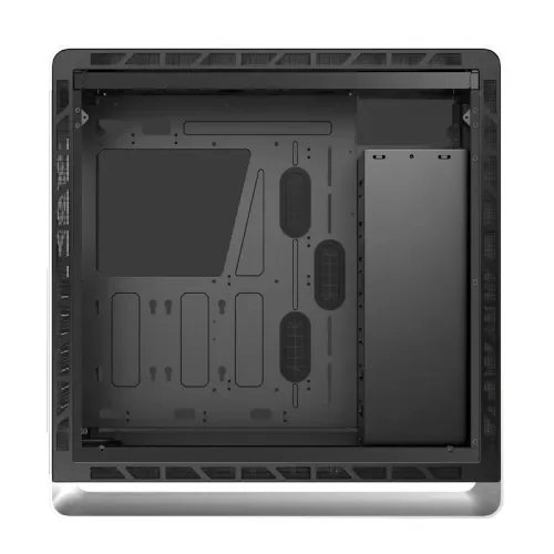 Корпус без блока питания/ Case JONSBO UMX6S-A, Midi-Tower, no fun, 2xUSB-A 3.2 + 2xUSB-A 2.0 + 1xUSB-C 3.2, E-ATX, ATX, mATX, mITX Silver