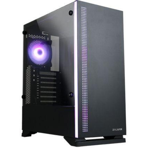 Корпус Zalman S5 черный ATX 6x120mm 2x140mm 2xUSB2.0 1xUSB3.0 audio bott PSU [S5  BLACK]