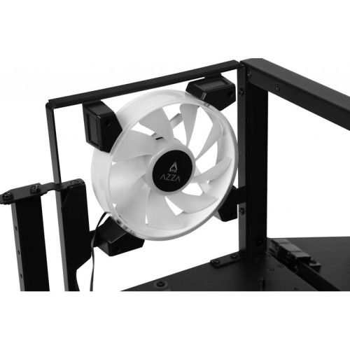 Корпус Azza Cast черный ATX 3x120mm 2x140mm 2xUSB3.0 audio bott PSU [CSAZ-808BM CAST]