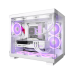 Корпус без блока питания/ Case PCCooler C3T500 ARGB WH, Midi-Tower, TG, 6x120mm ARGB, 1xUSB-C 3.1 + 2xUSB-A 3.0, ATX, mATX, mITX White