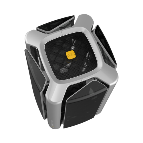 Корпус ПК без блока питания/ Case Geometric Future Model 2 The Ark, Midi-Tower, TG, no fans, 3xUSB-A 3.0, 1xUSB 3.2 Type-C, mATX, mITX Gray