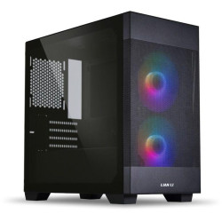 Корпус Lian-Li Lancool 205M Mesh черный mATX 3x120mm 2x140mm 2xUSB3.0 audio bott PSU [G99.OE744MX.10]