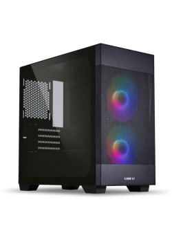 Корпус Lian-Li Lancool 205M Mesh черный mATX 3x120mm 2x140mm 2xUSB3.0 audio bott PSU [G99.OE744MX.10]