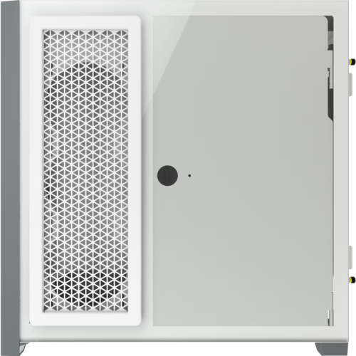 Корпус без блока питания/ Case Corsair iCUE 5000X RGB, Midi-Tower, TG, 3x120mm RGB, 2xUSB-A 3.2, 1xUSB 3.2 Type-C, E-ATX, ATX, mATX, mITX White