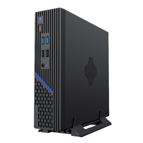 Корпус EVELK с блоком питания 120Вт/ Case Foxline EV-109-AD120 mITX, w/ ext.PSU 120W, DC-converter, w/2xUSB2.0+2xUSB3.0, 1x40mmFan, black, VESA, w/pwr cord