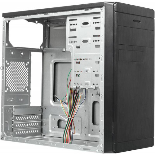 Корпус LinkWorld VC-05M06 черный mATX 2x80mm 2x92mm 2x120mm 2xUSB2.0 audio [VC-05M06]