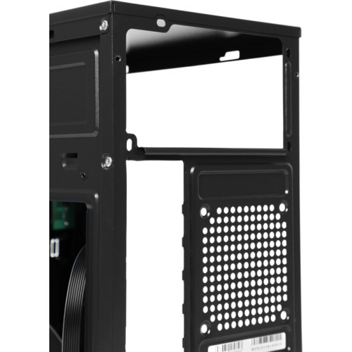 Корпус Accord Entry ACC-2053B черный mATX 1x80mm 1x120mm 2xUSB2.0 audio [ACC-2053B]