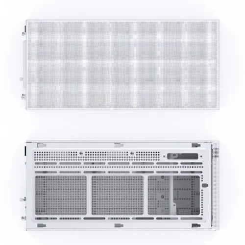 Корпус компьютерный Mini-Tower/ Case JONSBO D31 STD, Mini-Tower, TG, no fan, 1xUSB-A 3.2 + 1xUSB-C 3.2, mATX, mDTX, mITX White