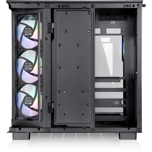 Корпус Thermaltake View 380 XL TG ARGB черный без БП E-ATX 2x120mm 2xUSB3.0 audio bott PSU Корпус Thermaltake View 380 XL TG ARGB черный без БП E-ATX 2x120mm 2xUSB3.0 audio bott PSU