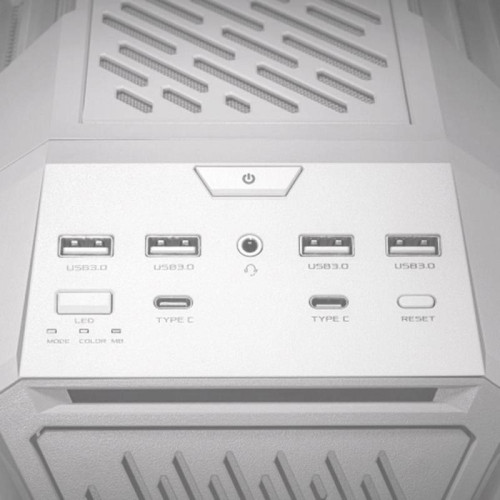 Корпус Asus Rog GR701 белый без БП E-ATX 7x120mm 3x140mm 4xUSB3.1 audio front door bott PSU