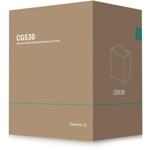 Корпус Deepcool CG530 черный ATX 2x120mm 2x140mm 2xUSB2.0 1xUSB3.0 audio bott PSU [R-CG530-BKNDA0-G-1]