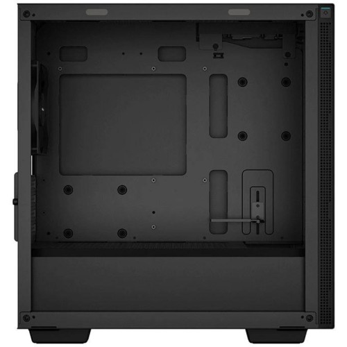 Корпус Deepcool CH370 черный mATX 7x120mm 4x140mm 2xUSB3.0 audio bott PSU [CH370 BLACK]