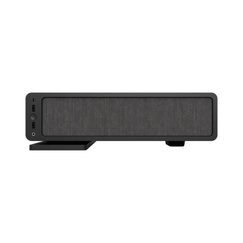 Корпус без блока питания/ Case Fractal Design Ridge, 2x140mm, 2xUSB-A 3.2 + 1xUSB 3.2 Type-C, SFX PSU Support, mITX Black