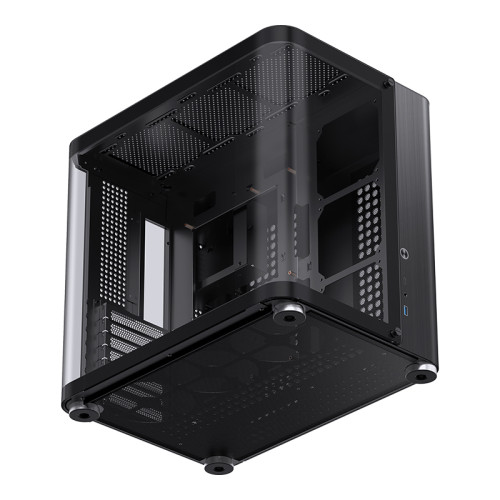 Корпус без блока питания/ Корпус JONSBO TK-2 Black ATX без БП, mini-ITX, micro-ATX, ATX, черный