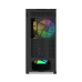 Корпус ПК без блока питания/ Case SAMA Z60 Black, Midi-Tower, TG, 4x140mm ARGB, 2xUSB 3.0 + 1xUSB 3.1 Type-C, E-ATX, ATX, mATX, mITX Black