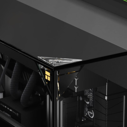 Корпус без блока питания/ Case Thermalright A70, Midi-Tower, TG, no fans, 2xUSB-A 3.0, 1xUSB Type-C, ATX, mATX, mITX Black
