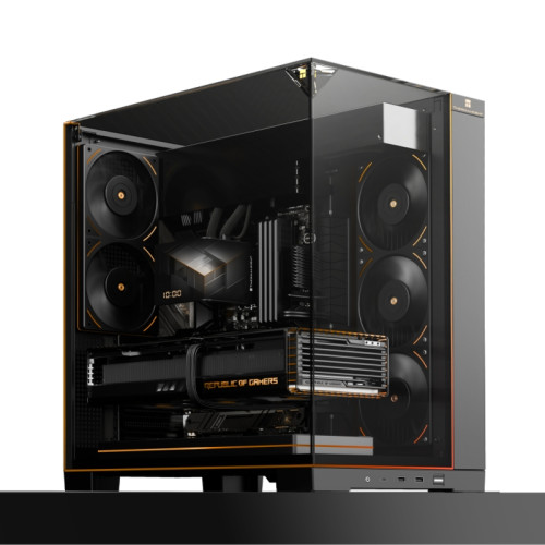 Корпус без блока питания/ Case Thermalright A70 FAN5-C, Midi-Tower, TG, 5x120mm ARGB, 2xUSB-A 3.0, 1xUSB Type-C, ATX, mATX, mITX Black