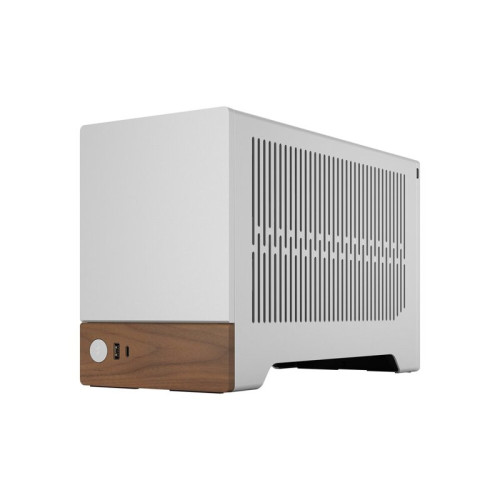 Корпус без блока питания/ Case Fractal Design Terra, Mini-Tower, no fans, 1xUSB-A 3.0 + 1xUSB 3.2 Type-C, SFX PSU Support, mITX Silver