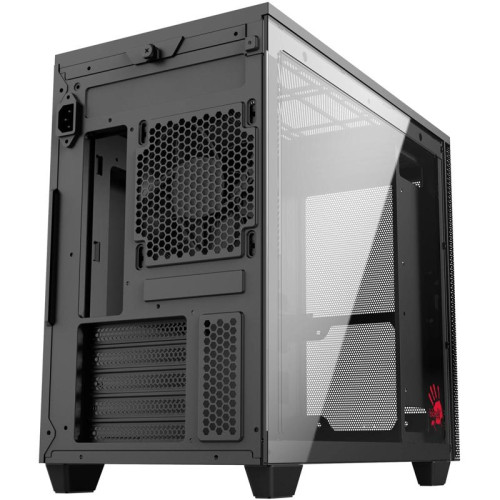 Корпус Bloody BD-CC117F черный без БП mATX 5x120mm 1xUSB2.0 1xUSB3.0 audio bott PSU