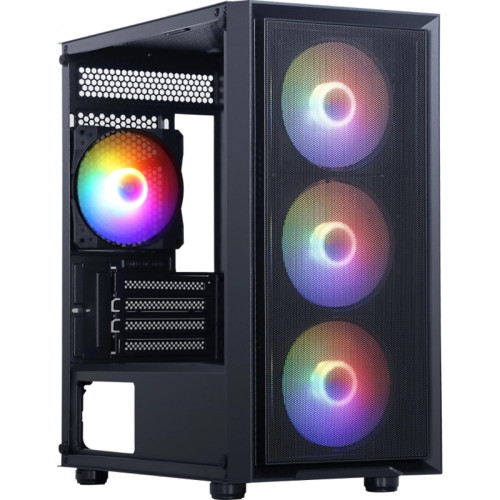 Корпус Accord M203 черный mATX 2xUSB2.0 1xUSB3.0 audio bott PSU [ACC-M203]