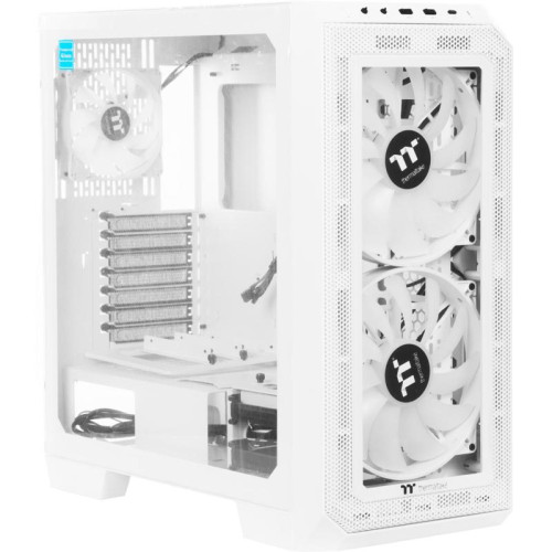 Корпус Thermaltake View 300 MX Snow белый ATX 9x120mm 5x140mm 1x200mm 2xUSB3.0 audio bott PSU [CA-1P6-00M6WN-00]