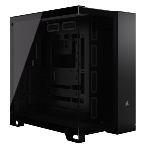 Корпус без блока питания/ Case Corsair 6500X, Midi-Tower, TG, no fan, 4xUSB-A 3.2, 1xUSB 3.2 Type-C, E-ATX, ATX, mATX, mITX Black
