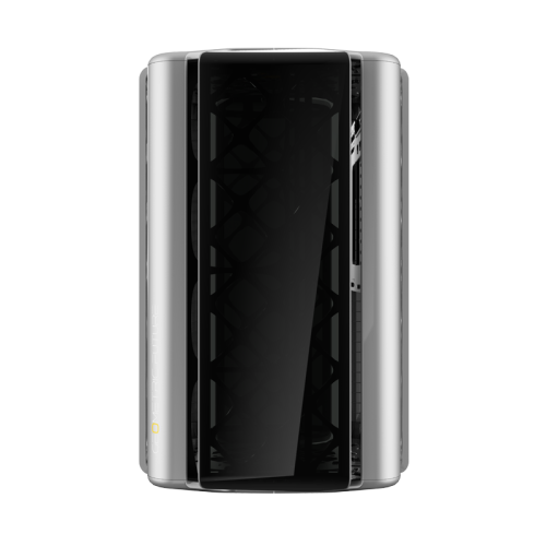 Корпус ПК без блока питания/ Case Geometric Future Model 2 The Ark, Midi-Tower, TG, no fans, 3xUSB-A 3.0, 1xUSB 3.2 Type-C, mATX, mITX Gray