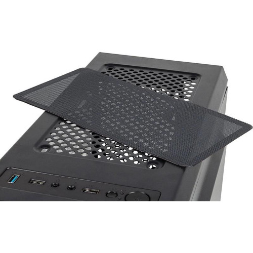 Корпус Accord JP-X черный ATX 6x120mm 2xUSB2.0 1xUSB3.0 audio bott PSU [ACC-JPX]