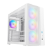 Корпус ПК без блока питания/ Case SAMA S50 White, Midi-Tower, TG, 4x120mm ARGB, 2xUSB 3.0 + 1xUSB 3.2 Type-C, ATX, mATX, mITX White