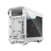 Корпус ПК без блока питания/ Case Fractal Design Torrent Nano TG Clear Tint, Mini-Tower, 1x180mm, 2xUSB-A 3.0 + 1xUSB 3.2 Type-C, mDTX, mITX White