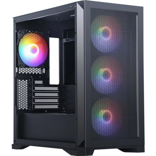 Корпус Accord AM08 черный mATX 2xUSB2.0 1xUSB3.0 audio bott PSU [ACC-AM08]