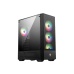 Корпус ПК без блока питания/ Case MSI MAG FORGE 112R, Midi-Tower, TG, 4x120mm ARGB, 2xUSB 3.2, ATX, mATX, mITX Black