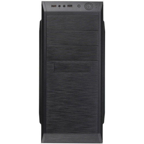 Корпус c блоком питания 450 Ватт/ Case Foxline FL-815, ATX, 3x5.25EXT, 1x3.5EXT, 3x3.5INT, 2xUSB2.0, HDA, w/o FAN, w/450W ATX PSU, w/1.2m EU pwr cord