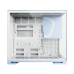 Корпус ПК без блока питания/ Case Geometric Future Model 5, Midi-Tower, TG, no fans, 2xUSB-A 3.0, 1xUSB 3.2 Type-C, E-ATX, ATX, mATX, mITX Light blue