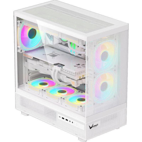 Корпус Formula Crystal Z8 COSMIC белый ATX 3x120mm 5x140mm 1xUSB2.0 1xUSB3.0 1xUSB3.1 audio bott PSU [CRYSTAL Z8 COS  W]