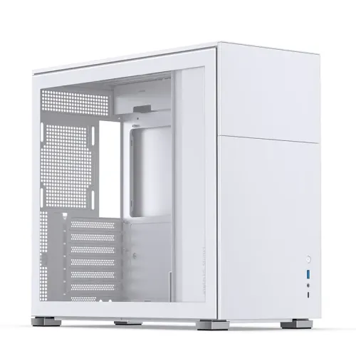 Корпус без блока питания/ Case JONSBO D41 STD, Midi-Tower, TG, no fan, 1xUSB-A 3.2 + 1xUSB-C 3.2, ATX, mATX White