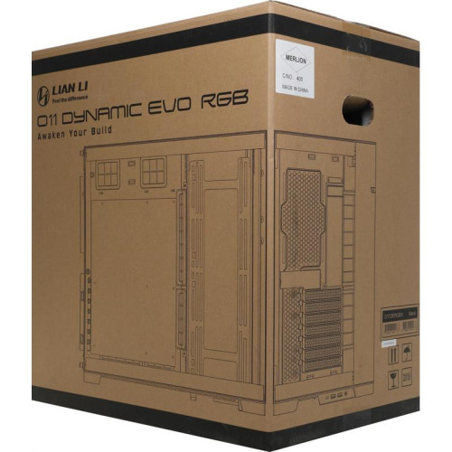 Корпус Lian-Li O11 Dynamic EVO RGB черный ATX 10x120mm 9x140mm 2xUSB3.0 audio [G99.O11DERGBX.00]
