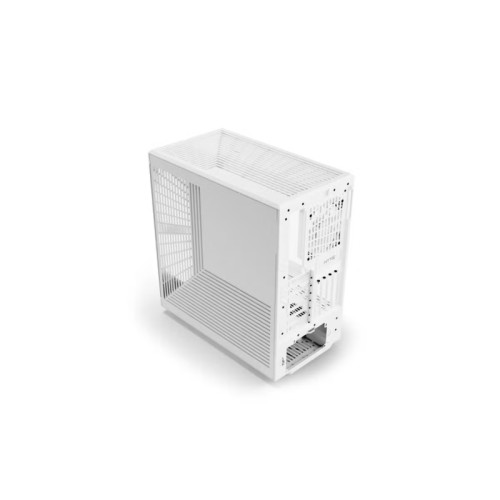 Корпус без блока питания/ Case HYTE Y40, Midi-Tower, TG, no fans, 2xUSB-A 3.2, 1xUSB Type-C, ATX, mATX, mITX Snow White