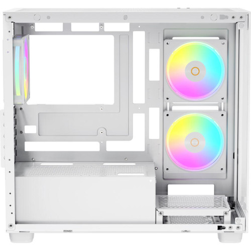Корпус ПК без блока питания/ Case Ocypus Gamma C52 WH ARGB, Mini-Tower, TG, 3x120mm ARGB, 1xUSB-A 3.0 + 2xUSB 2.0, mATX, mITX White