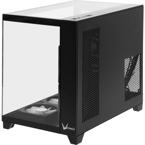 Корпус Formula Crystal Z9ML Floe черный без БП mATX 1xUSB3.0 1xUSB3.1 audio bott PSU