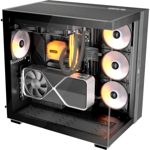 Корпус ПК без блока питания/ Case be quiet! LIGHT BASE 600 LX, Midi-Tower, TG, 4x120mm ARGB, 2xUSB-A 3.2, 1xUSB 3.2 Type-C, ATX, mATX, mITX Black Корпус ПК без блока питания/ Case be quiet! LIGHT BASE 600 LX, Midi-Tower, TG, 4x120mm ARGB, 2xUSB-A 3.2, 1xUSB 3.2 Type-C, ATX, mATX, mITX Black