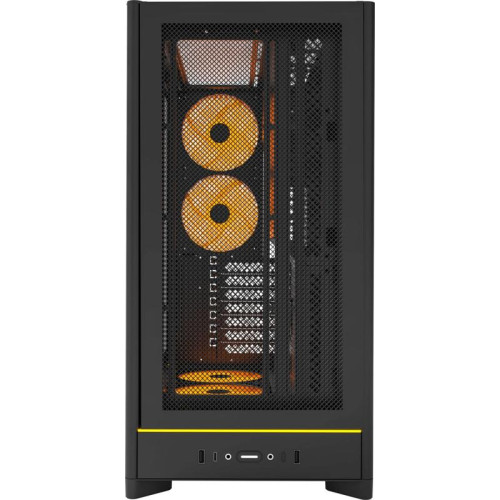 Корпус Montech HS01 PRO черный без БП ATX 5x120mm 2xUSB3.0 1xUSB3.1 audio