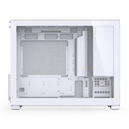 Корпус без блока питания/ Case JONSBO D32 PRO, Mini-Tower, TG, no fan, 2xUSB-A 3.2 + 1xUSB-C 3.2, mATX, mDTX, mITX White