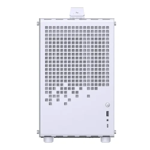 Корпус без блока питания/ Case JONSBO Z20, Mini-Tower, TG, no fan, 1xUSB-A 3.2 + 1xUSB-C 3.2, mATX, mITX White
