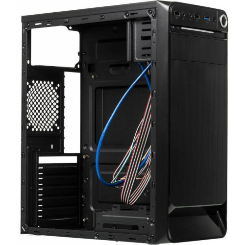 Корпус Accord E-01 черный ATX 1x80mm 1x92mm 2x120mm 2xUSB2.0 1xUSB3.0 audio [ACC E-01B]