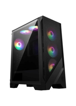 Корпус MSI MAG Forge 120A черный ATX 2x120mm 2xUSB3.0 audio bott PSU [306-7G23A21-809]