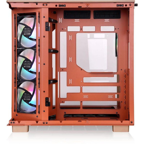Корпус Thermaltake View 380 XL TG ARGB Gravel Sand коричневый без БП E-ATX 2x120mm 2xUSB3.0 audio bott PSU