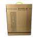 Корпус EVELK с блоком питания 120Вт/ Case Foxline EV-109-AD120 mITX, w/ ext.PSU 120W, DC-converter, w/2хUSB2.0+2хUSB3.0, 1x40mmFan, black, VESA, w/pwr cord, logo EVELK