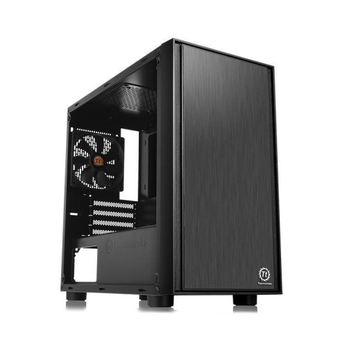 Корпус Thermaltake Versa H17 window черный без БП mATX 2xUSB2.0 1xUSB3.0 audio bott PSU